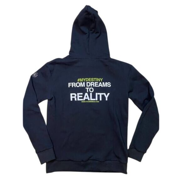 Future Mega by Nick Cooper Hoodie in Black - Picture 2 of 3